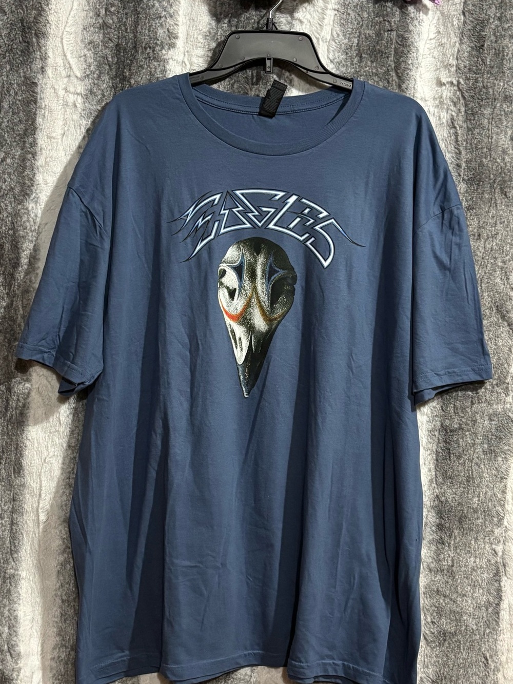 Blue Graphic Eagles Short Sleeve Tee  2024 Concert merch size 2XL